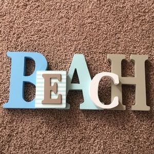Beach sign!